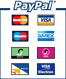 Secure payments via PayPal